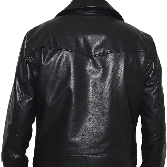 Biker Leather Jacket - Picture 5 of 8